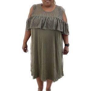 LANE Bryant Lace Top Dress Size 26/28 (L14)
